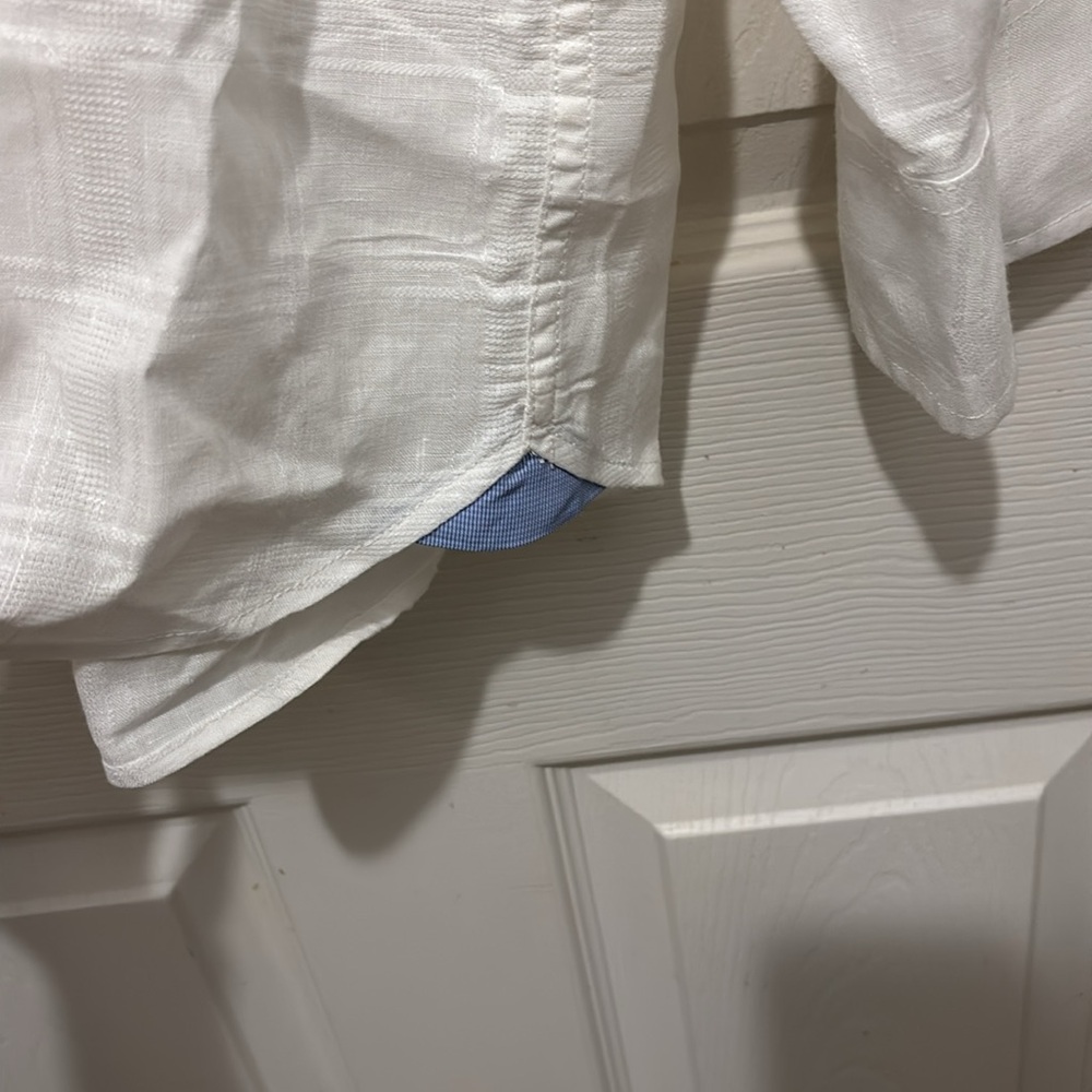 Tommy Bahama White Men's Shirt - Picture 4 of 6